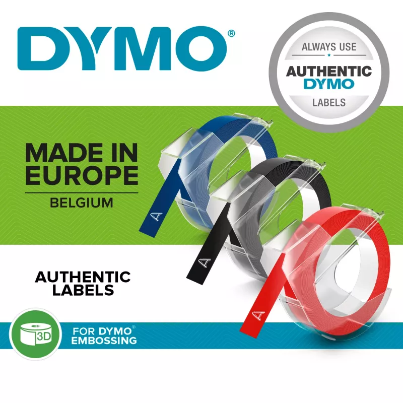 DYMO ® JUNIOR Embosser, Niebieski, Zielony