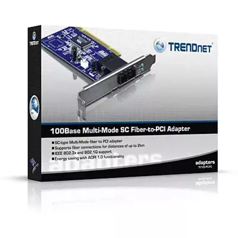 Karta światłowodowa PCI Trendnet TE100-PCIFC 100Base Multi-Mode SC