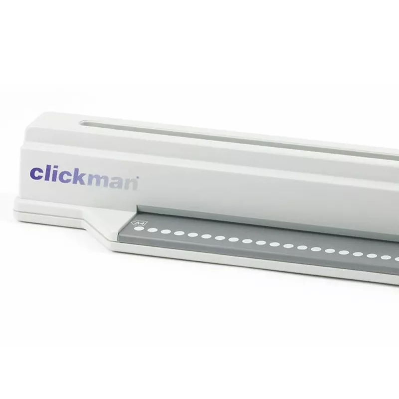 GBC Bindownica ClickBind ClickMan Manualna bindownica, Manualna, 145 arkuszy, Szary, Biały