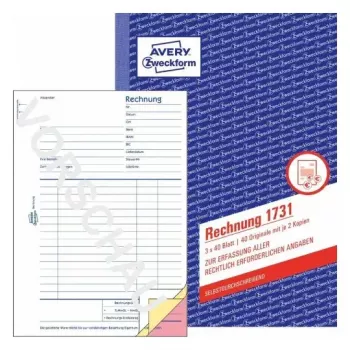 Formularz biznesowy Avery 1731