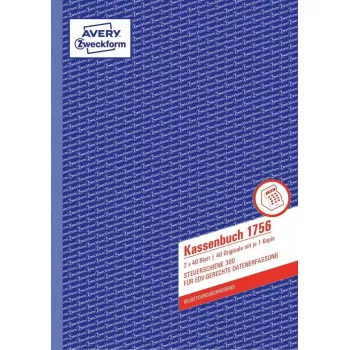Księga/formularz księgowy A4 Avery 1756