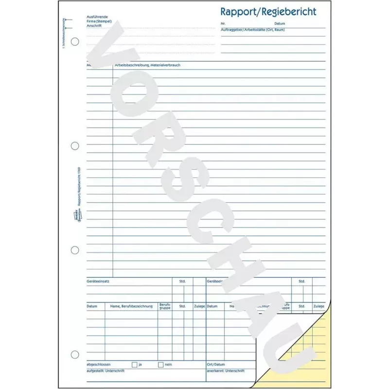 Formularz/książka rachunkowa AVERY 1769 A4 40 stron