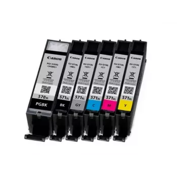 Canon CLI-571BK XL wkład atramentowy 1 szt. Oryginalny Wysoka wydajność (XL) Czarny