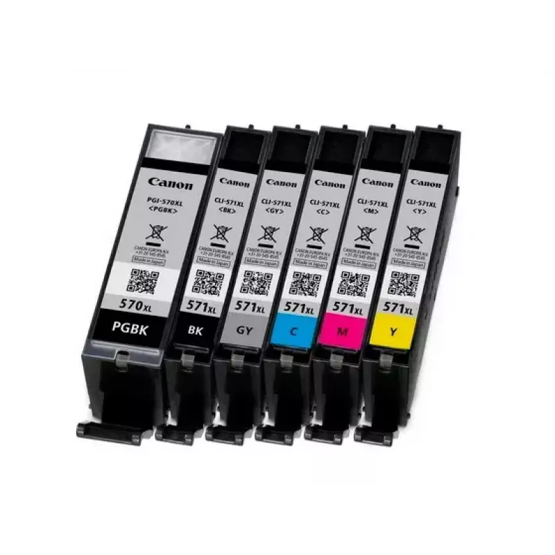 Canon CLI-571BK XL wkład atramentowy 1 szt. Oryginalny Wysoka wydajność (XL) Czarny