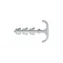Zacisk kablowy Fischer 58184 Szary 100 szt.