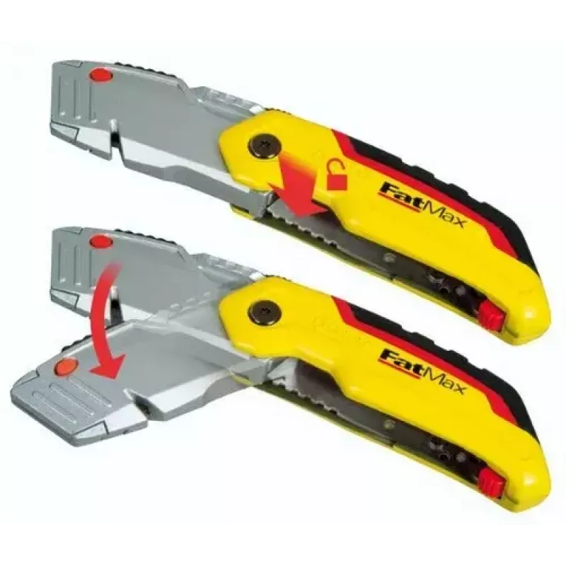 Nóż uniwersalny Stanley 0-10-825 Czarny Metaliczny Żółty Ostrze 14 cm