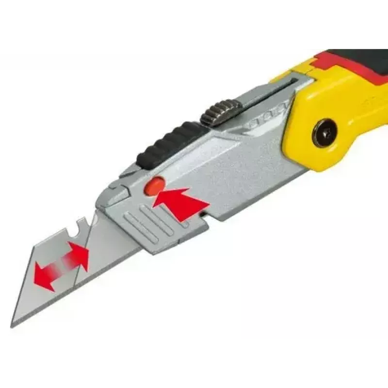 Nóż uniwersalny Stanley 0-10-825 Czarny Metaliczny Żółty Ostrze 14 cm
