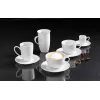 Cup Single Snap by R&B BIANCO biały Cappuccino 0.3L