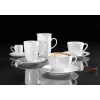 Cup Single Snap by R&B BIANCO biały Cappuccino 0.3L