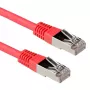 ACT Czerwony 7 metrów LSZH SFTP CAT6A kabel krosowy ze złączami RJ45