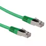 ACT Zielony 3-metrowy kabel krosowy LSZH SFTP CAT6A ze złączami RJ45