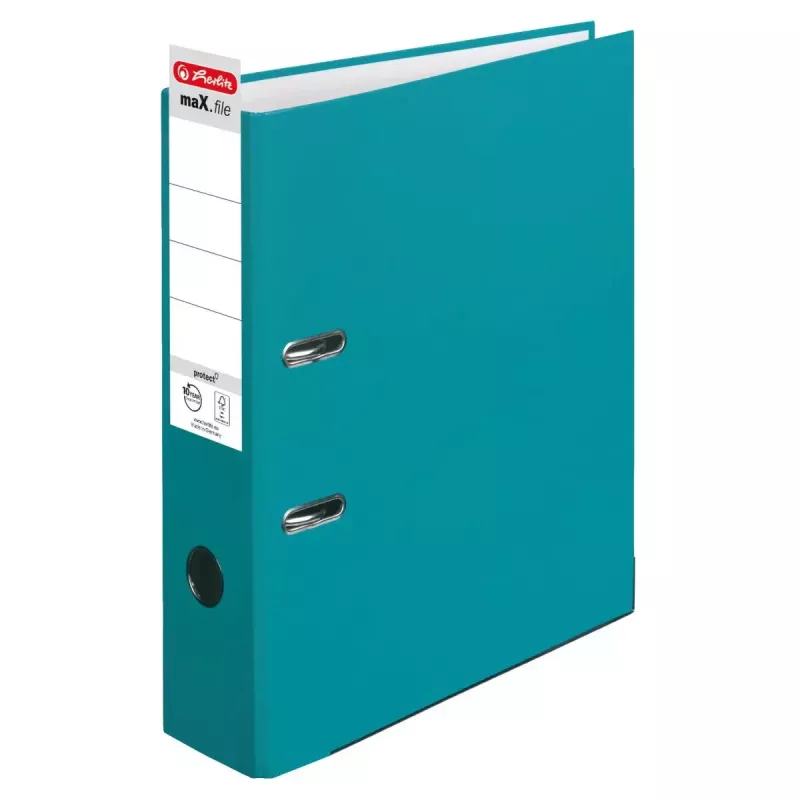 Segregator Herlitz maX.file A4 Turkusowy