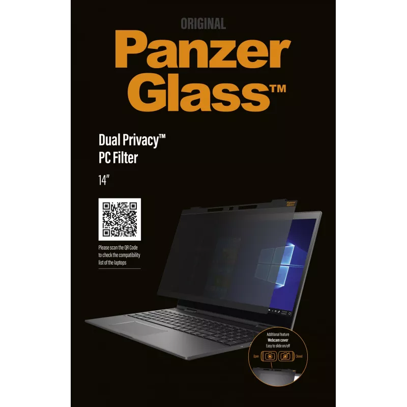 PanzerGlass ® Universal Laptops 13″ - Dual Privacy™| Szkło ochronne na ekran
