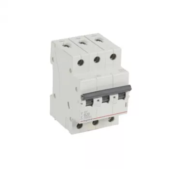 Wyłącznik nadprądowy Legrand 419170 B20A 3P 6 kA 3M — miniaturowy wyłącznik nadprądowy