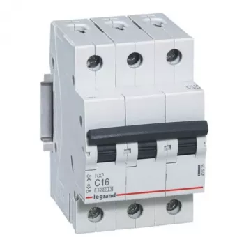 Legrand RX3 wyłącznik nadprądowy Wyłącznik nadprądowy miniaturowy Typ C 3
