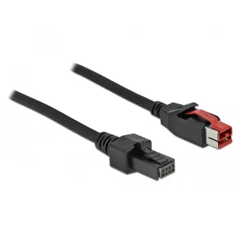 Kabel PoweredUSB DeLOCK 85951 24 V do 2 x 4 pin męski 2 m