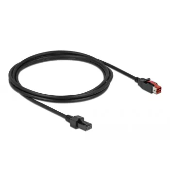 Kabel PoweredUSB DeLOCK 85951 24 V do 2 x 4 pin męski 2 m