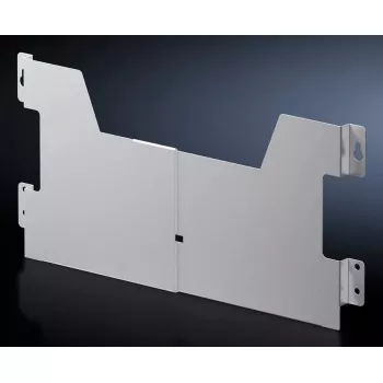 kabel management panel Rittal AX 2515.200 — light szary, depth 35 mm