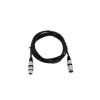 Kabel audio XLR 3-pin Omnitronic 3022047N 3 m Czarny