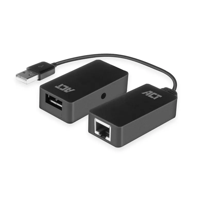 Zestaw przedłużacza USB ACT przez UTP, do 50 metrów