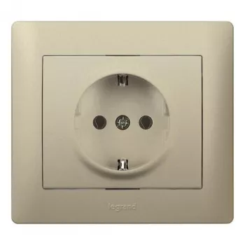 Gniazdko Typu F Legrand 771462 Beżowe 250V 16A