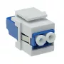 Keystone coupler LC duplex MM/SM ACT TD4101