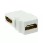 ACT Keystone coupler HDMI female-female kątowy