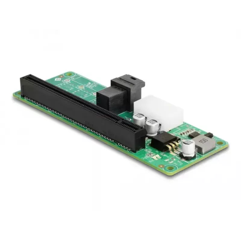 DeLOCK Converter 1 x SFF-8643 to PCIe x16 Interfejs hosta PCIe Wyjście SFF-8643