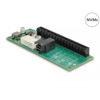 DeLOCK Converter 1 x SFF-8643 to PCIe x16 Interfejs hosta PCIe Wyjście SFF-8643