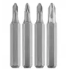 Zestaw bitów wkrętakowych KWB 128140 — 4 sztuki, Pozidriv PZ0 i PZ1, 28 mm