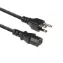 ACT Powercord USA plug - C13 czarny 1,8 m