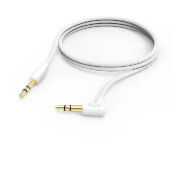Hama 00201529 kabel audio 1 m 3.5mm Biały