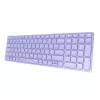 Klawiatura bezprzewodowa Rapoo E9700M QWERTZ Niemiecka Liliowa RF Bluetooth