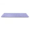 Klawiatura bezprzewodowa Rapoo E9700M QWERTZ Niemiecka Liliowa RF Bluetooth
