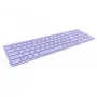 Klawiatura bezprzewodowa Rapoo E9700M QWERTZ Niemiecka Liliowa RF Bluetooth