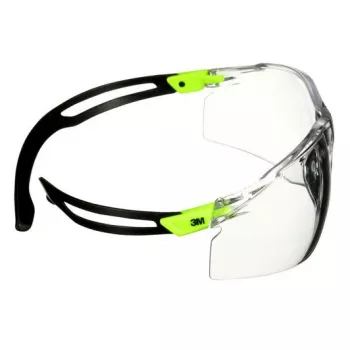 3M SF501SGAF-GRN-EU Okulary ochronne Poliwęglan (PC) Czarny, Zielony