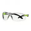 3M SF501SGAF-GRN-EU Okulary ochronne Poliwęglan (PC) Czarny, Zielony