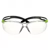 3M SF501SGAF-GRN-EU Okulary ochronne Poliwęglan (PC) Czarny, Zielony