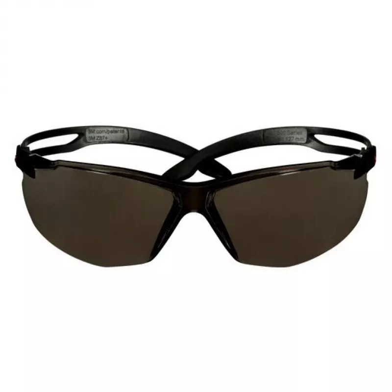 3M SF502SGAF-BLK-EU Okulary ochronne Poliwęglan (PC) Czarny