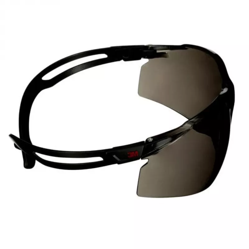 3M SF502SGAF-BLK-EU Okulary ochronne Poliwęglan (PC) Czarny