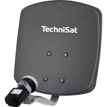 Antena satelitarna TECHNIVOLT DIGIDISH 33 — Aluminium, 33 cm, Zysk 30 dBi, Szary