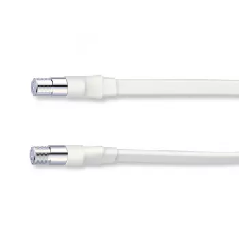 Hama 00205227 kabel koncentryczny 0,2 m F Biały