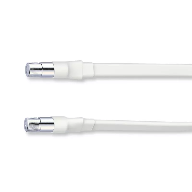 Hama 00205227 kabel koncentryczny 0,2 m F Biały