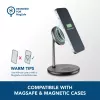 Cellularline Mag Duo Wireless Charger 2-w-1 bezprzewodowa podstawka ładująca do urządzeń Apple