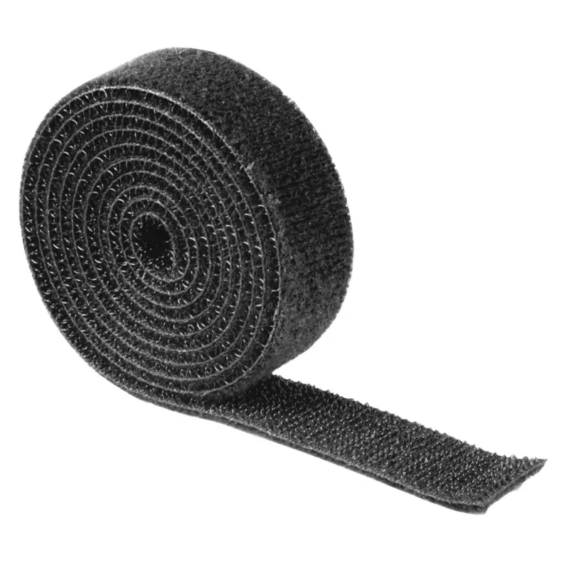 Hama 00221007 opaska kablowa Opaska kablowa na rzep Nylon Czarny 1 szt.