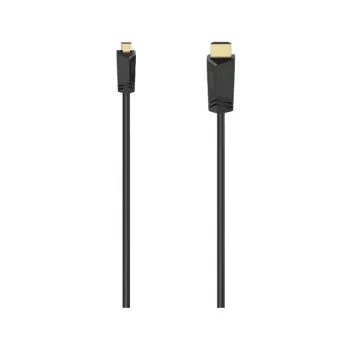 Hama 00074259 Kabel HDMI 2 m HDMI Typ A (Standard) HDMI Typ D (Micro) Czarny