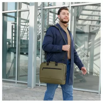 Hama Ultra Lightweight 41,1 cm (16,2 cala) Toploader bag Czarny, Oliwkowy