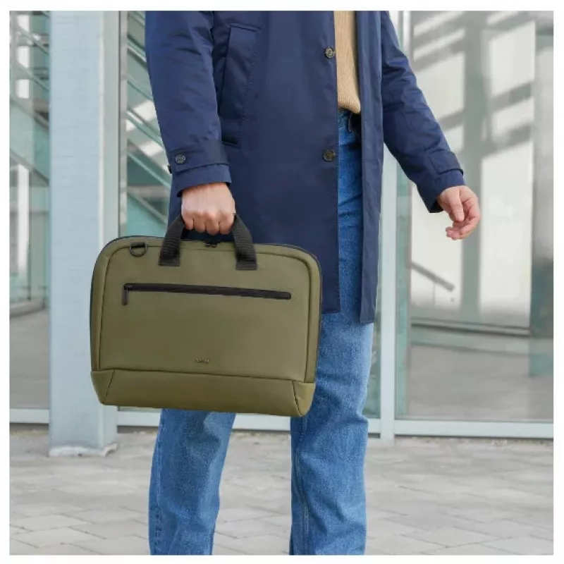 Hama Ultra Lightweight 41,1 cm (16,2 cala) Toploader bag Czarny, Oliwkowy