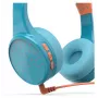 Hama Teens Guard II Zestaw słuchawkowy Bezprzewodowy Nagłowny Rozmowy/Muzyka USB Type-C Bluetooth Niebieski, Pomarańczowy