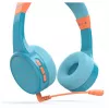 Hama Teens Guard II Zestaw słuchawkowy Bezprzewodowy Nagłowny Rozmowy/Muzyka USB Type-C Bluetooth Niebieski, Pomarańczowy